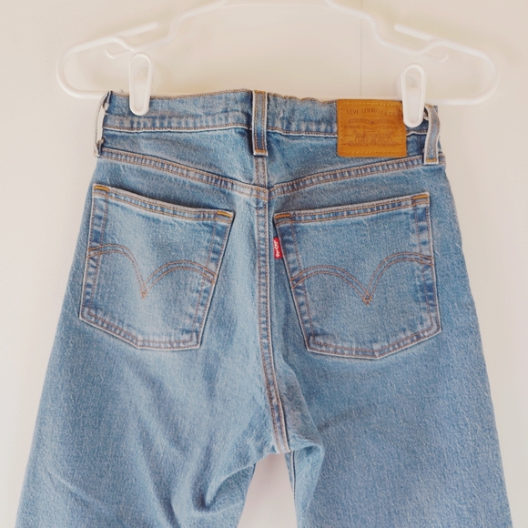 Levi's Premium women's Wedgie straight size 25 - Picture 10 of 16